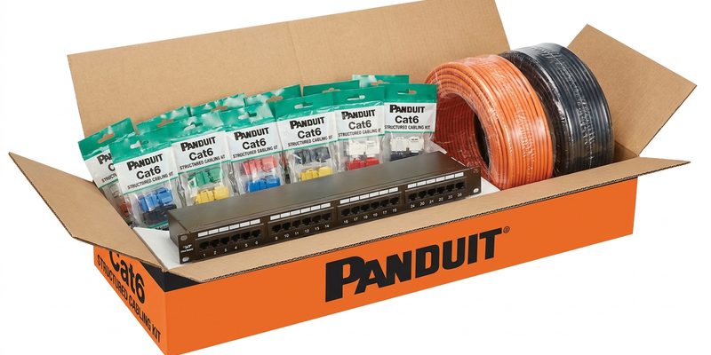 Panduit Cat6A Structured Cabling Kit