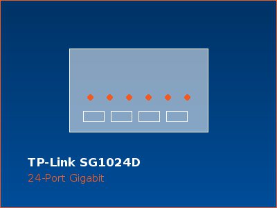 TP-Link TL-SG1024D 24-Port Gigabit Switch